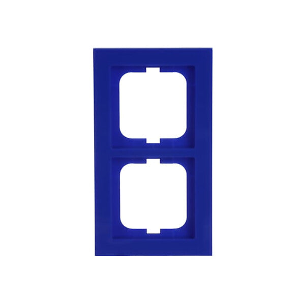 Busch-Jaeger Rahmen 2-fach blau 1722-288